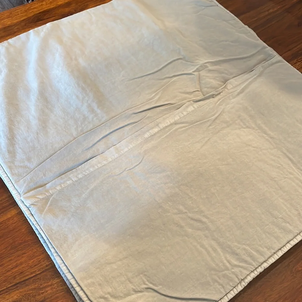 West Elm Euro Shams, Set of 2, Gray